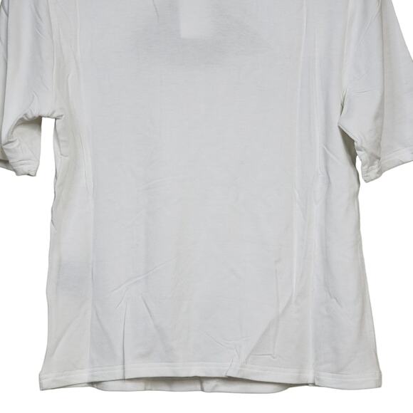 Walter Baker Womens Large Shelby Cut Out Top in White NEW - Picture 7 of 11